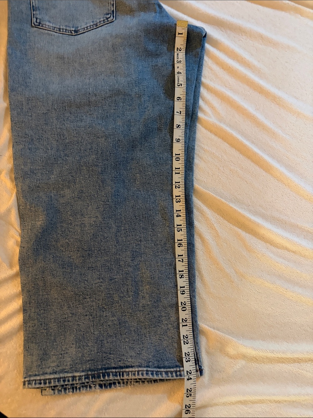 MADEWELL The Short Curvy Perfect Vintage Wide-Leg Crop Jean | Size 31 Short - Picture 10 of 13